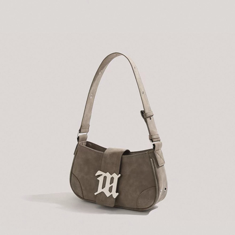 Retro Suede Shoulder Bag S103