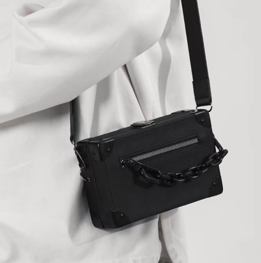 Unisex Messenger Square Box Bag S109